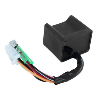 BOITIER CDI SCOOT ADAPTABLE MBK 50 BOOSTER, NITRO, OVETTO/YAMAHA 50 AEROX, BW'S <2004 (5 FILS) -SELECTION P2R- 3701213426775