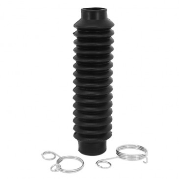 FORK GAITERS FOR MOPED - INTERNAL Ø 25 and 35mm - LONG 170mm for PEUGEOT 103 (PAIR) (WITH SPRING) -SELECTION P2R- 3701213429936