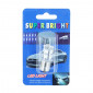 LIGHT BULB 12V LEDS 3,3W 13SMD 8000>10000K FOOT BA15S- BRIGHT ORANGE EFFECT-(TURN LIGHT) (SOLD PER UNIT) -SELECTION P2R- 3700948049723