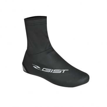 CYCLING SHOE COVER- (FOR WINTER) - GIST WATERPROOOF REFLEX - BLACK - EURO 46/48 (VELCRO CLOSURE) (PAIR) -5923