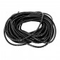 SPIRAL WRAP - FLEXIBLE FOR ELECTRIC WIRE Ø 9-65mm BLACK (25M) -SELECTION P2R- 3701213428434