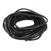 GAINE SPIRALE FLEXIBLE POUR FIL ELECTRIQUE DIAM 12-70mm NOIR (25M) -SELECTION P2R- 3701213428441