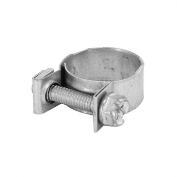 STEEL THREAD CLAMP FOR FUEL HOSE Ø 14-16 mm Wd 9mm -SELECTION P2R-