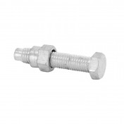 TENDEUR DE CHAINE CYCLO ADAPTABLE MBK/MOTOBECANE (FILETAGE M7 x 100 ; LARG 35 mm) (VENDU A L'UNITE) -SELECTION P2R- 3701213431700