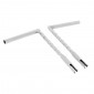 GUIDON CYCLO TORSADE ADAPTABLE PEUGEOT 103 MVL, VOGUE CHROME HAUTEUR 340 mm -SELECTION P2R- 3701213431823
