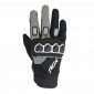 GLOVES ADX CROSS TOWN BLACK/SILVER T 7 (XS) FOR CHILD (APPROVED EN 13594:2015)