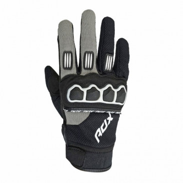 GLOVES ADX CROSS TOWN BLACK/SILVER T 7 (XS) FOR CHILD (APPROVED EN 13594:2015) 3700948097823