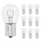 LIGHT BULB 12V 21W STANDART P21W FOOT BA15S CLEAR (TAIL+BRAKE LIGHT) (SOLD PER 10) -OSRAM- 4050300838120
