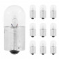 AMPOULE/LAMPE STANDARD 12V 10W CULOT BA15s NORME R10W GRAISSEUR BLANC (FEU ARRIERE+STOP-CLIGNOTANTS) (BOITE DE 10) -OSRAM- 4050300838212