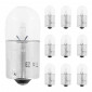 LIGHT BULB 12V 5W STANDART R5W FOOT BA15S - CLEAR (PARKING LIGHT) (SOLD PER 10) -OSRAM-