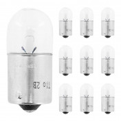 AMPOULE/LAMPE STANDARD 12V 5W CULOT BA15s NORME R5W GRAISSEUR BLANC (FEU DE POSITION) (BOITE DE 10) -OSRAM- 4050300838427