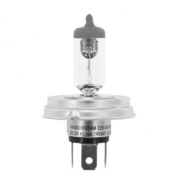 AMPOULE/LAMPE HALOGENE R2 12V 45/40W CULOT P45t BLANC (PROJECTEUR) (VENDU A L'UNITE) -OSRAM-