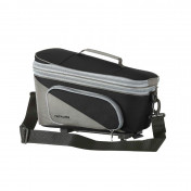 SINGLE BAG FOR BICYCLE-REAR- RACKTIME THALIS PLUS BLACK - ON REAR CARRIER (Lg 37cm x Wd 22cm x h 19cm) - COMPATIBLE RACKTIME SNAP-IT (WITH SIDE BAGS) 4048174832139