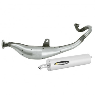 EXHAUST FOR SCOOT TECNIGAS NEXT R (VARNISHED) FOR HONDA 50 WALLAROO (ALUMINIUM BLACK SILENCER) 8435521101585