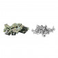AGRAFE DE CARROSSERIE/CARENAGE/CAPOTAGE DIAM 5 mm AVEC VIS (SACHET DE 25 PIECES) -SELECTION P2R- 3701213430925