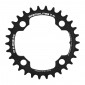 CHAINRING FOR E/BIKE 4 arms Ø 94 FOR BROSE / SPECIALIZED TA 30 Teeth SINGLE E-ONE BLACK ALU 7075 3662458018333