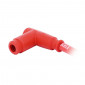 SPARK PLUG CAP - NGK RACING CR2 BEND FOR SPARK PLUG WITHOUT OLIVE (8048) 0087295080481