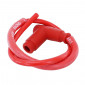 SPARK PLUG CAP - NGK RACING CR2 BEND FOR SPARK PLUG WITHOUT OLIVE (8048) 0087295080481
