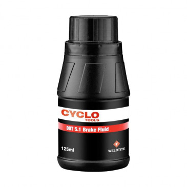 BRAKE FLUID FOR BICYCLE- WELDTITE CYCLO DOT4 (125ml) 5013863030409
