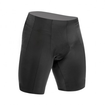 ADULT SHORTS - GIST - TRIPLE DENSITY PADS - BLACK S -5001