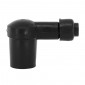 ANTIPARASITE P2R CAOUTCHOUC ETANCHE NOIR AVEC FIL DE BOUGIE DIAM 7 mm (50 cm) 3701213408085