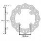 DISQUE DE FREIN ADAPTABLE KAWASAKI 450 KX F 2019>2021 AR, 250 KX F 2019>2020 AR (EXT 250mm - INT 115.3mm - 4 TROUS) (DF5323OE) -NEWFREN- 8025832390947