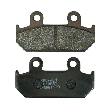 BRAKE PADS NEWFREN FOR HONDA 500 CBR F 1987>1990 Front 750 XRV AFRICA TWIN 1990>1993 Front 450 CBX S 1987> Front 250 NSR 1986> Front (L 42mm - H 81mm - thk 8.8mm) (FD0106BT) (TOURING ORGANIC)
