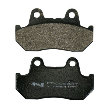 BRAKE PADS NEWFREN FOR HONDA 600 CBR F 1987>1990 Rear 500 CX 1982>1985 Rear 1100 GL DX 1982> Rear 250 NSR 1986> Rear (L 90mm - H 49.5mm - thk 10.3mm) (FD0054BT) (TOURING ORGANIC)