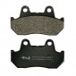 BRAKE PADS NEWFREN FOR HONDA 600 CBR F 1987>1990 Rear 500 CX 1982>1985 Rear 1100 GL DX 1982> Rear 250 NSR 1986> Rear (L 90mm - H 49.5mm - thk 10.3mm) (FD0054BT) (TOURING ORGANIC) 8025832412953
