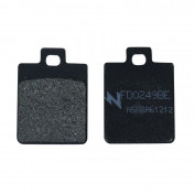 PLAQUETTE DE FREIN NEWFREN POUR PEUGEOT 50-125-150 TWEET RS 2010>2013 AR / SYM 125 SYMPHONY S-SR 2010>2017 AR / PIAGGIO 50 LIBERTY 1997> AV (FD0249BE) (ELITE ORGANIQUE) 8025832414667