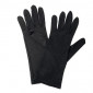 UNDER GLOVE TUCANO 100% SILK BLACK - M-L (PAIR)