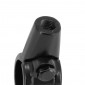 MIRROR CLAMP MOUNT - VICMA M10/125 LEFT THREAD - ALUMINIUM BLACK. 8430525092921