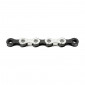 CHAINE VELO 11V. ROUTE/VTT KMC ARGENT/NOIR 114 MAILLONS COMPATIBLE SHIMANO/SRAM (EN BOITE) 4715575890296