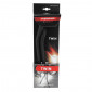 BEQUILLE VELO DOUBLE CENTRALE PLETSCHER TWIN NOIR AVEC 2 PIEDS RABATABLE DU MEME COTE LONGUEUR 320mm 7612616061202
