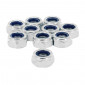 HEX NUT NYLSTOP TYPE M12 (SOLD PER 10) 7421083712292