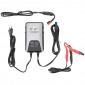 CHARGEUR DE BATTERIE ET MAINTIEN DE CHARGE SC POWER SC10 AUTOMATIQUE 6/12V COURANT DE SORTIE 1A (LIVRE AVEC PINCES CROCODILES + CONNEXIONS RAPIDES AVEC OEILLETS ET FUSIBLES) 3760250920004