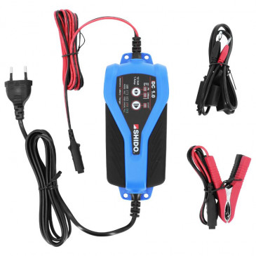 BATTERY CHARGER SHIDO DC 1.0 LITHIUM ION/GEL/ACID -12V - from 2 to 40 AH (Lg180xW80xH40) 5414837164975