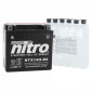 BATTERY 12V 12 Ah NTX14H-BS NITRO MF MAINTENANCE FREE WITH ACID PACK (Lg150xL87xH145mm)