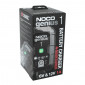 BATTERY CHARGER - NOCO GENIUS 1 6V/12V 1A CAPACITY 30 Ah (FOR TRADITIONNAL BATTERIES, MAINTENANCE FREE, AGM, LITHIUM)