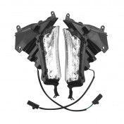 CLIGNOTANT MAXISCOOTER ADAPTABLE YAMAHA 560 TMAX 2020> AV TRANSPARENT A LEDS -HOMOLOGUE CE- -P2R-