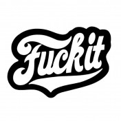 STICKER LETHAL THREAT MINI NASTY FUCK IT (60x80mm) 7577850021310