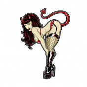 STICKER LETHAL THREAT MINI PIN UP (60x80mm) 7577850019830