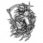 STICKER LETHAL THREAT MINI LUST OVER LOVE (60x80mm) 7577850028030