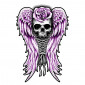 STICKER LETHAL THREAT MINI CORSET SKULL (60x80mm) 7577850024070