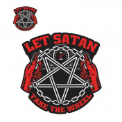STICKER LETHAL THREAT MINI SATAN TAKE THE WHEEL (60x80mm) 7577850024210