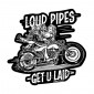 AUTOCOLLANT/STICKER LETHAL THREAT MINI LOUD PIPES (60x80mm)