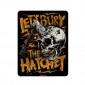 AUTOCOLLANT/STICKER LETHAL THREAT MINI BURY THE HATCHET (60x80mm) 7577850023220