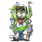 STICKER LETHAL THREAT MINI MECHANIC MONSTER (60x80mm) 7577850020870