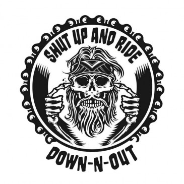 STICKER LETHAL THREAT MINI SHUT UP AND RIDE (60x80mm) 7577850020250