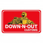 AUTOCOLLANT/STICKER LETHAL THREAT MINI HOT ROD DNO (60x80mm) 7577850018990